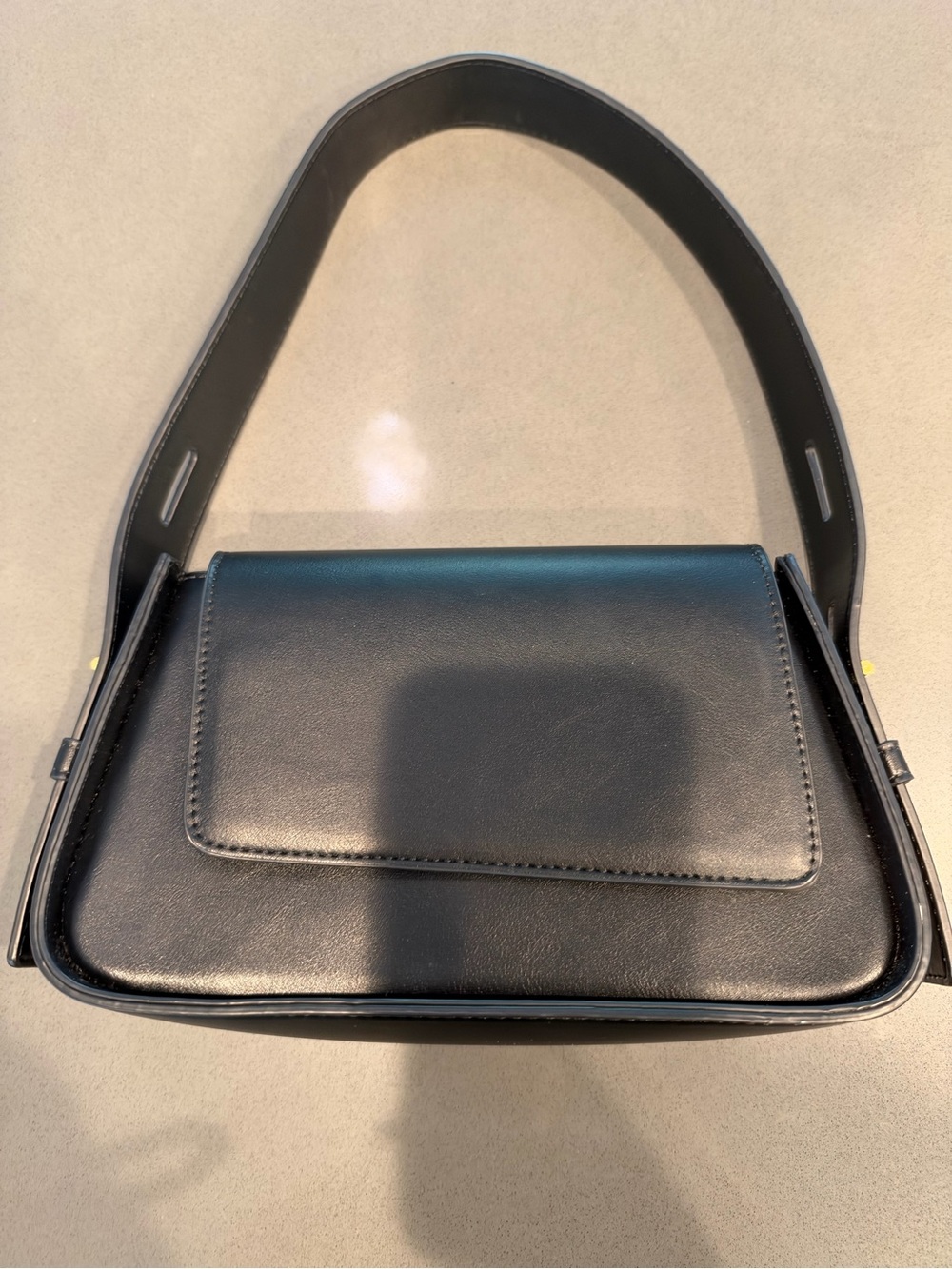 Madison West black shoulder purse